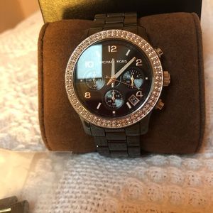Michael Kors Gunmetal Watch